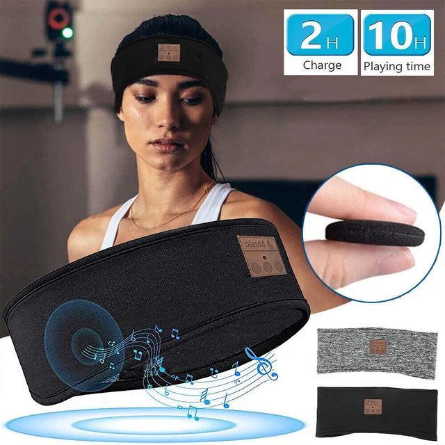 Sleep Headphones Bluetooth Headband 5.0 Bluetooth Wireless Music Earphone Sweat'