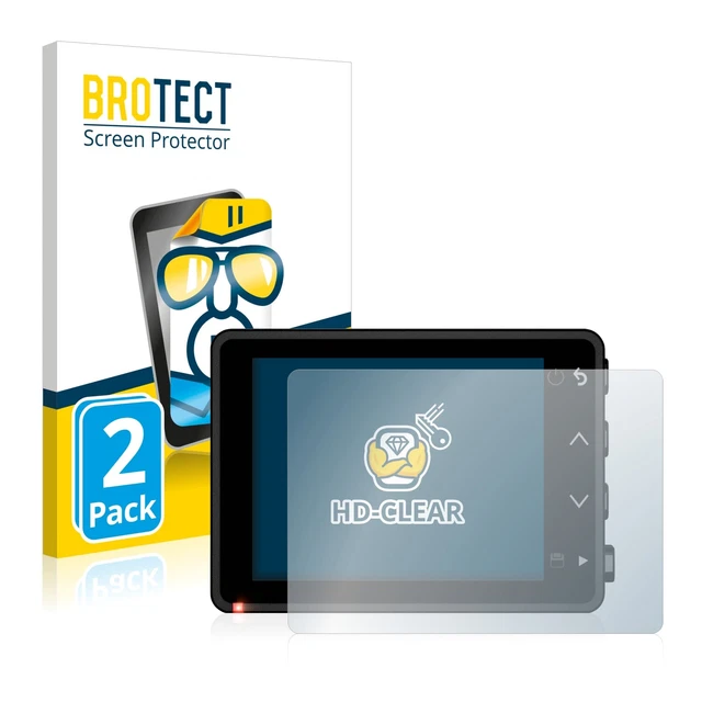 2x Pellicola Protettiva per Garmin Dash Cam 57 Protezione Proteggi Schermo