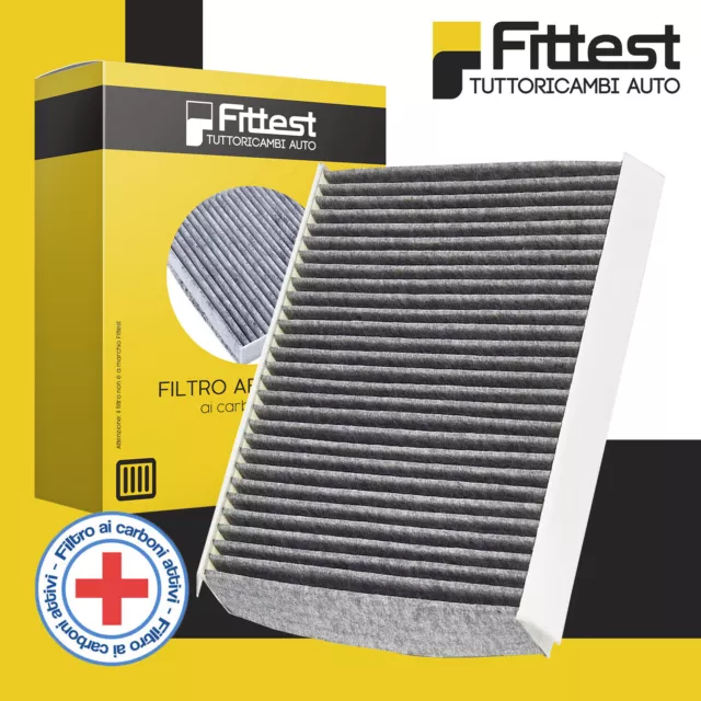 Filtro Abitacolo Fiat 500L 500X Jeep Renegade Compass Aria ai Carboni Attivi