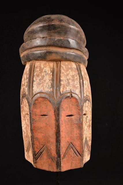 20952 African Old Fang Mask / Mask Gabon