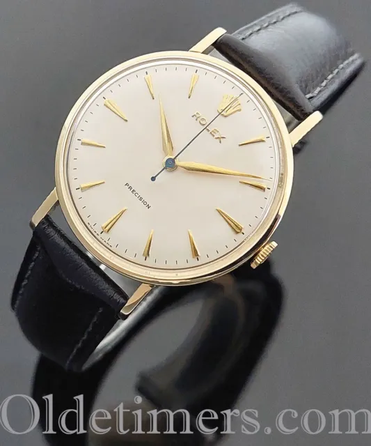 1950s 9ct gold vintage Rolex Precision watch