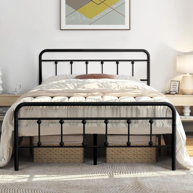 32CM BED FRAME Single/Double Size Metal Bed Platform Bedroom w