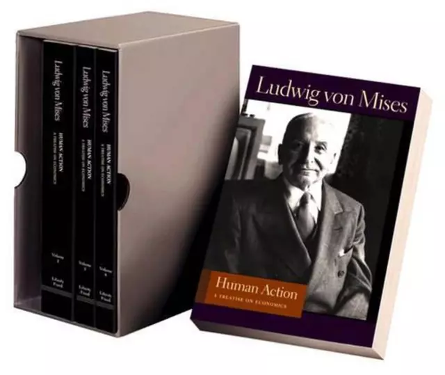 Human Action (4-Volume Set): A Treatise on Economics by Ludwig von Mises (Englis