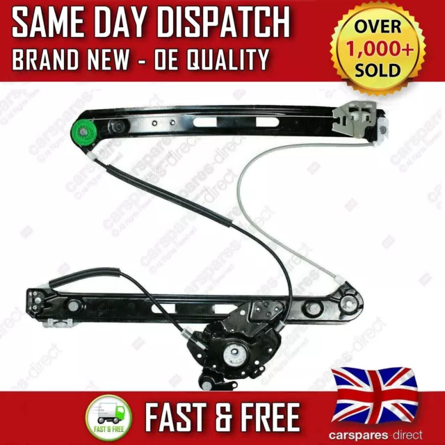 Bmw E46 3 Series Front Left Window Regulator 1998 2005 Passenger Side New