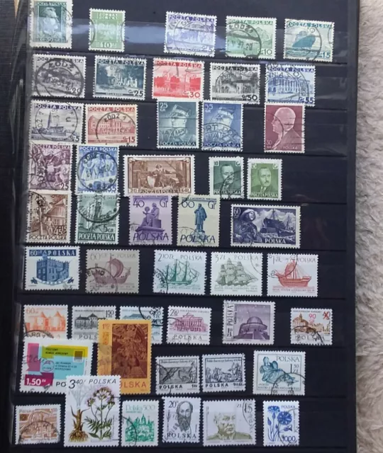 Briefmarken Sammlung Lot Europa Ost 4 DIN A4 Seiten