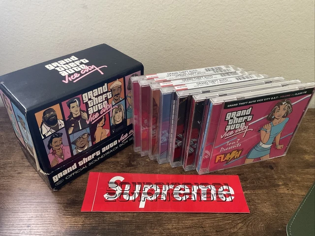 Drapeau GTA Vice City Neuf - Décoration Gamer - Multicolore - Fabriqué En France