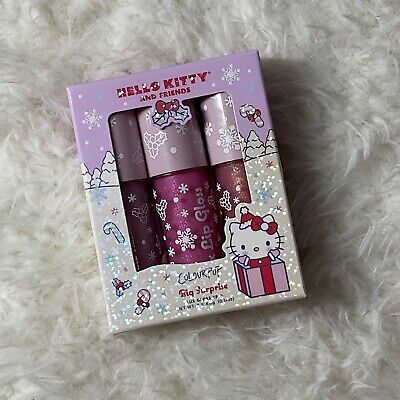 Trío de brillo Colourpop x Hello Kitty and Friends Big Surprise Lux ~ Nuevo en caja