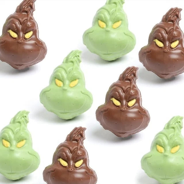 THE GRINCH HOT Chocolate Bomb Mug Melt With Chocolate Chips and