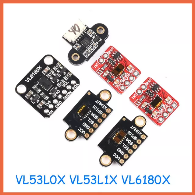 Laser Distance Module VL53L0X VL53L1X VL6180X Time-of-Flight ToF Ranging Sensor