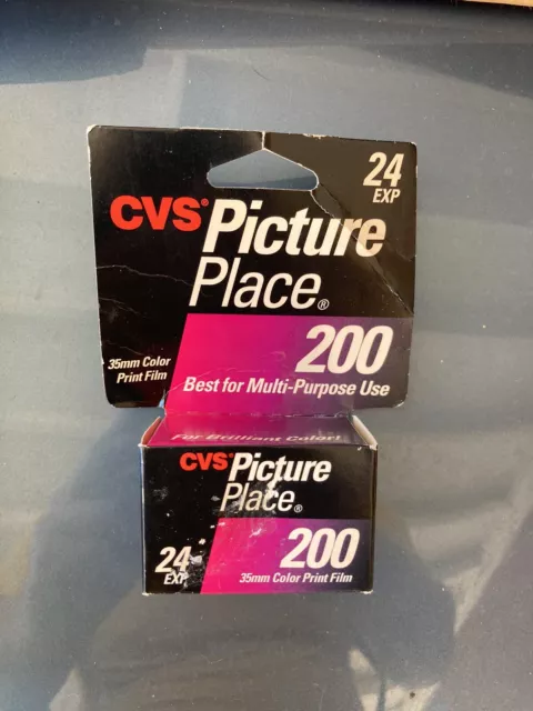 CVS Picture Place 200 35 mm Película Impresa en Color 24 Caducada Marzo 2000 DXN CODIFICADA