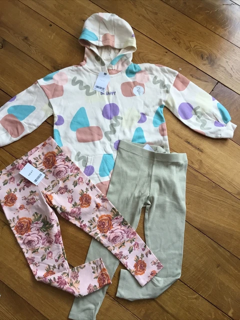 Next Girls Clothes Jumper Leggings Age 5-6 Years Brand New With Tags
