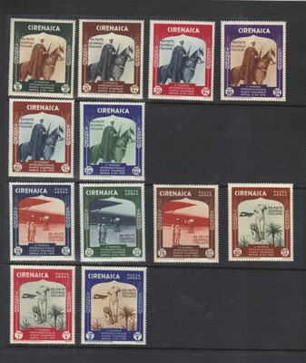 Colonie MNH - Sassone A41/46 Tripolitania Arte Coloniale 1934 nuova 