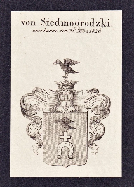 Aquarelle Originale 1880 – Duc Ernst Le Fer, Armoiries, Généalogie, Pièce Unique