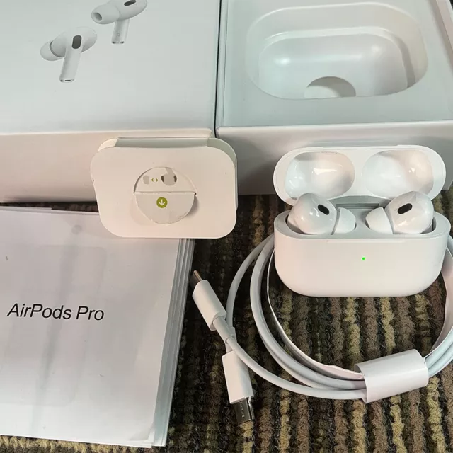 Apple Airpods Pro #2nd Generation# Earbuds Earphones with Charging Case (Type-C)
