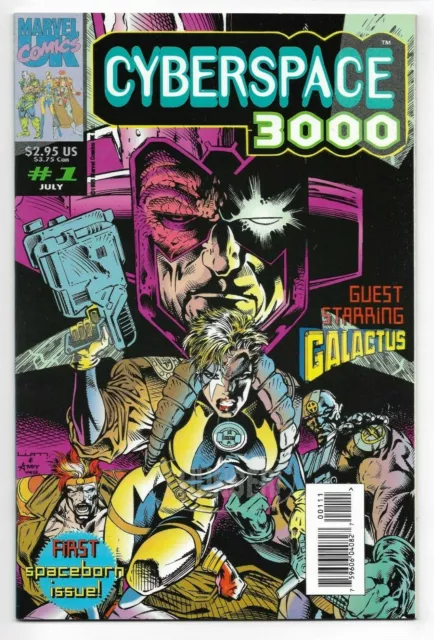 Cyberspace 3000 #1 Marvel Comics UK 1993 VF+