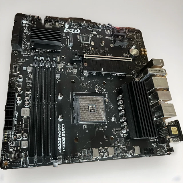 MSI B550M PRO-VDH WIFI AMD AM4 microATX Motherboard £25.00 - PicClick UK