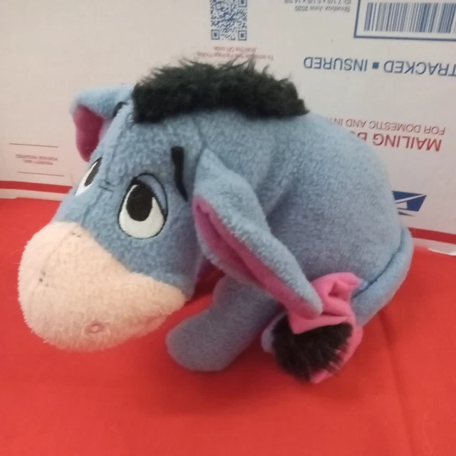 Vintage Eeyore Baby’s First Fisher Price Rattle Plush Stuffed Animal 10”