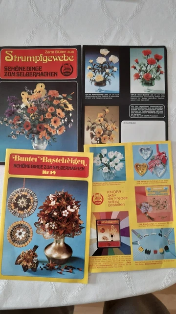 Seidenblumen , Strumpfblumen , Salzteig , Servietten Technik , Geldgeschenke