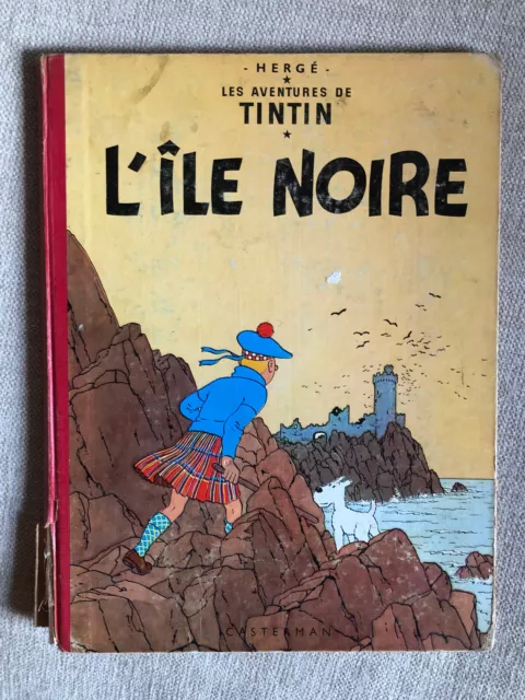 Album Tintin 1957 : L'ile Noire