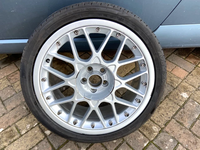 1X GENUINE AUDI TT MK1 BBS RS803 SPLIT RIM ALLOY WHEEL + TYRE 5X100 ...