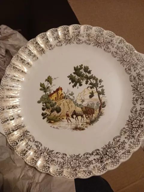 American Limoges Chateau France Dinner Plate