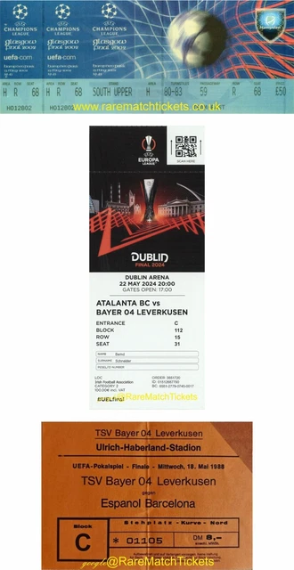 Olympiacos FC 2024 UEFA Conference League Final Ticket/Stub - European Cup Football Memorabilia [RMT]