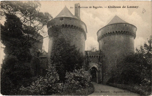 CPA AK Env. de BAGNOLES - Chateau de Lassay (435209)