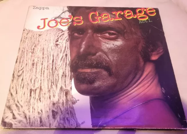 Zappa ‎– Joe's Garage Act I , CBS 86101, Vinyl LP Niederlande 1979