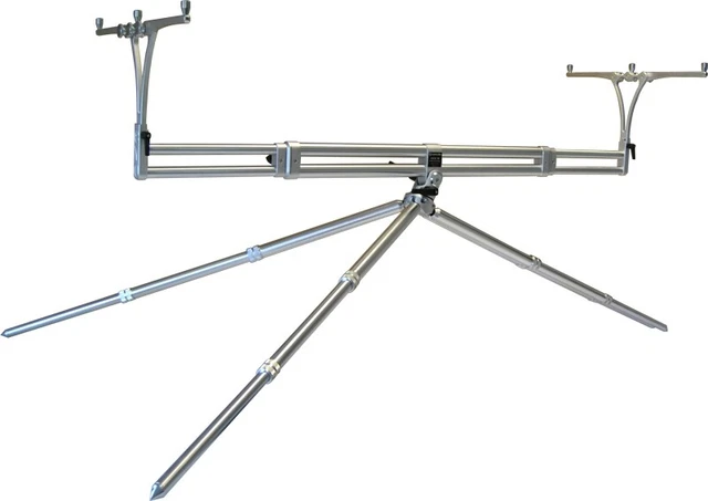 Support De Cannes à Pêche Meccanica Vadese Tech-Nick 3 - 3 Cannes - Fabriqué En Italie - Capacité 5,5kg - Neuf