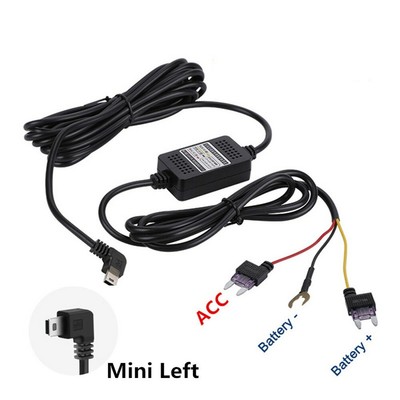 AUTO MICRO USB FILO RIGIDO KIT BOX Adattatore Caricabatteria Hardwire per Dash CAM TELECAMERA DVR 