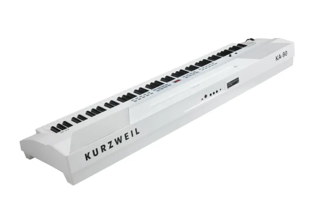 Kurzweil KA-90 WHITE 88 Note Fully Weighted Hammer Action Digital Stage Piano 2