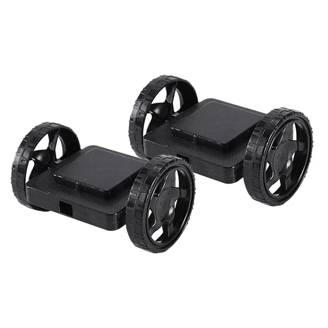 2x Magnet Building Blocks Wheels Base Educational Children Toys for Toddler