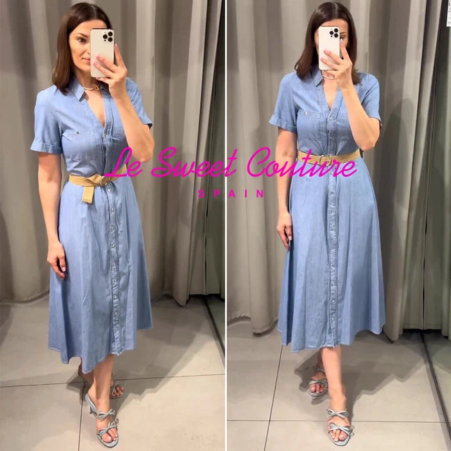 QNUZ Sara dress/shirt light blue