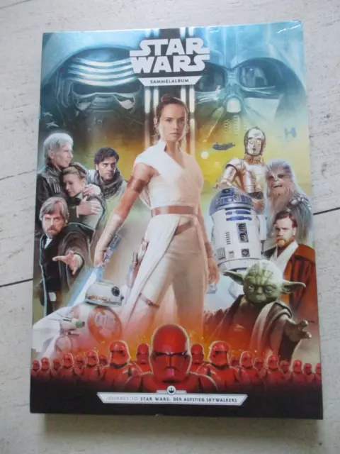 Kaufland STAR WARS Sammelalbum (2019) inkl. sehr vieler  Karten -