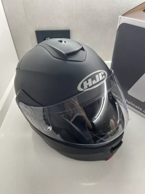 Casco Helmet MODULARE  HJC IS-MAX 2  OPACO NERO  Rubbertone Flat Black TAGLIA XS