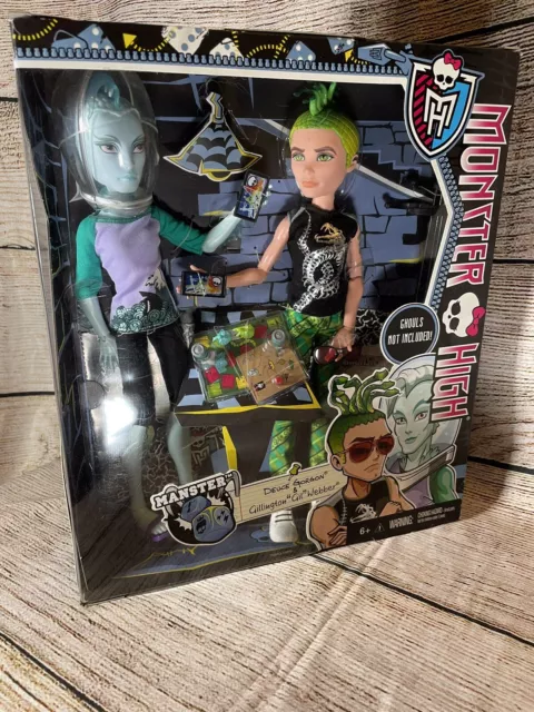 Monster High Deuce Gorgon & Gil Webber MANSTER Pack 2013 NRFB Mint Condition