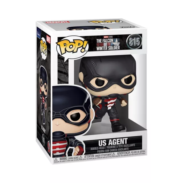 Funko Pop! Marvel: The Falcon & Winter Soldier - Captain America - U.S. Agent -