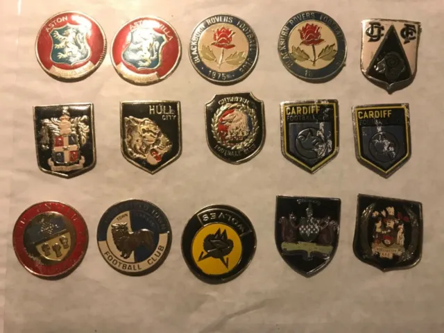 1970's The ESSO Collection of Football Club Badges - 15 Spares