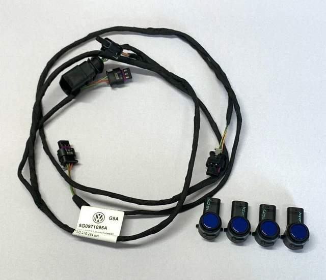 NEW GENUINE VW Golf MK7 Parking Sensor Wiring Loom + Sensors Front