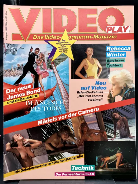 Videoplay Das Video Programm Magazin  8 - August 1985