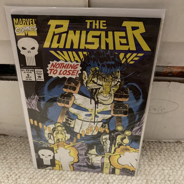 Marvel Comics The Punisher  # 5 The Punisher War Zone Nothing To Lose