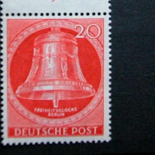 BERLIN 1 Wert Nr. 103 postfrisch 1953 , xx Glocke mitte normale marke !!!