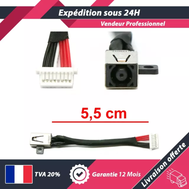 Connecteur Dc Power Jack Pour Dell Inspiron 7580 7570 P70F 7353 7347 7348 7352