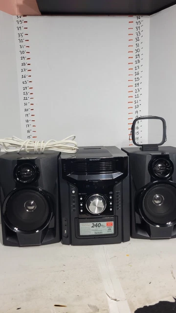CD-BH950 240W 5-Dsc Mn Shelf Speaker System W Cassette And Bluetooth