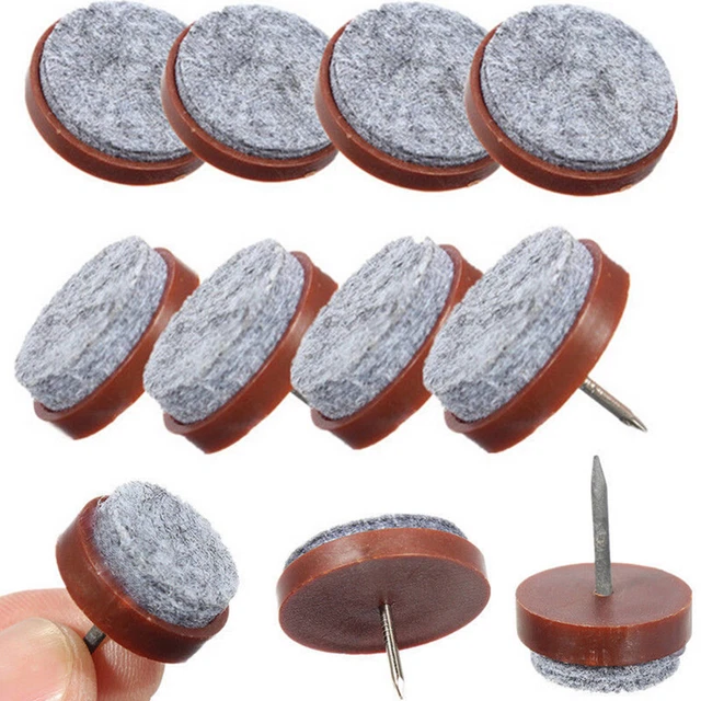 Almohadilla de 10 pies de fieltro pesado deslizamiento hágalo usted mismo protector de uñas muebles silla mesa Le-H7