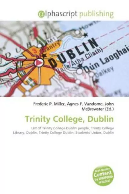 Trinity College, Dublin Frederic P. Miller (u. a.) Taschenbuch Englisch