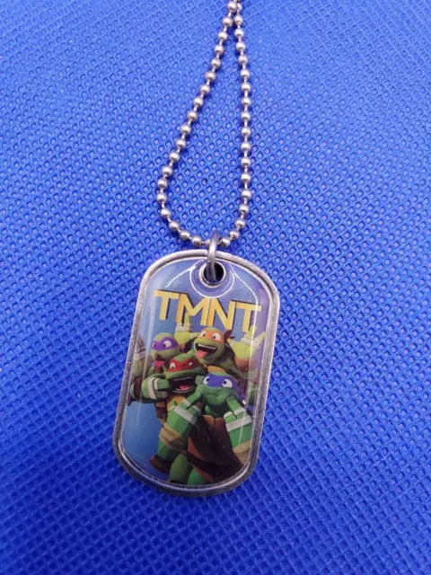 TMNT Turtles Teenage Mutant Ninja Dog Tag 2015 Viacom Collectors Edition Rare