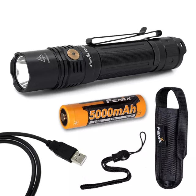 Fenix PD36R 1600 Lumen Rechargeable Tactical Flashlight