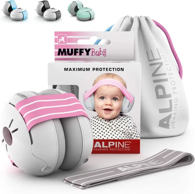 Alpine Muffy Baby Ohrenschützer - Ohrenschützer für Babys und Kleinkinder von 12 bis 3