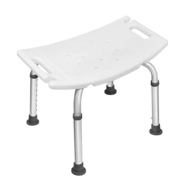 Taburete de baño silla de ducha silla de baño hasta 136 kg asiento de baño altura ajustable taburete de ducha #